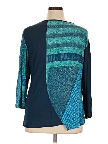 Parsley & Sage 3/4 Sleeve Top (view 2)