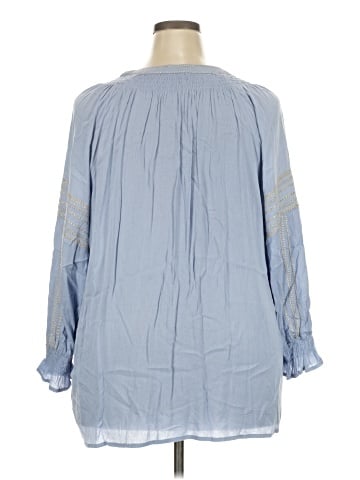 Cato 3/4 Sleeve Blouse (view 2)