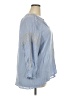 Cato 100% Rayon Blue 3/4 Sleeve Blouse Size 18 - photo 4
