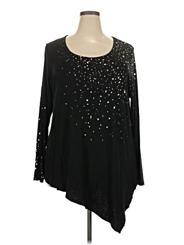 Karen Kane Long Sleeve Blouse (view 1)