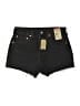 Levi's 100% Cotton Black Denim Shorts Size 30 waist - photo 1