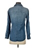 Cloth & Stone Blue Long Sleeve Button-Down Shirt Size XXS - photo 2