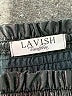 Lavish Metallic Black Shorts Size S - photo 3