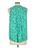 41Hawthorn 100% Polyester Teal Sleeveless Blouse Size L - photo 2
