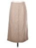 French Connection Solid Tan Wool Skirt Size 4 - photo 1