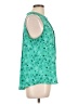 41Hawthorn 100% Polyester Teal Sleeveless Blouse Size L - photo 4