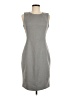 T Tahari Solid Gray Casual Dress Size 6 - photo 1
