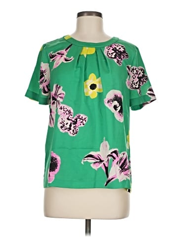 J.Crew Factory Store Short Sleeve Blouse (view 1)