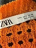 Zara Orange Cardigan Size S - photo 7