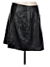 Old Navy 100% Polyester Black Faux Leather Skirt Size L - photo 1
