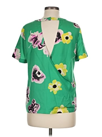J.Crew Factory Store Short Sleeve Blouse (view 2)