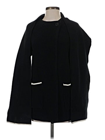 Madewell Merino Wool-Blend Scarf Sweater Jacket (view 1)