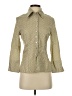 Zanella Tweed Green 3/4 Sleeve Blouse Size 4 - photo 1