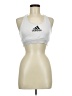 Adidas Silver Sports Bra Size M (estimated) - photo 1
