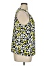 Nine West 100% Polyester Yellow Sleeveless Blouse Size XL - photo 4