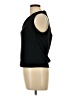 Ann Taylor LOFT 100% Polyester Black Sleeveless Top Size L - photo 5