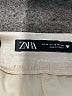 Zara Metallic Ivory Shorts Size XS - photo 3