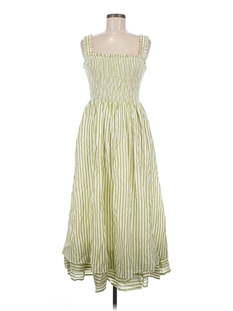 Pre-owned Lush Casual Dress In Green