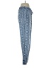 Joe Fresh Paisley Blue Casual Pants Size S - photo 4