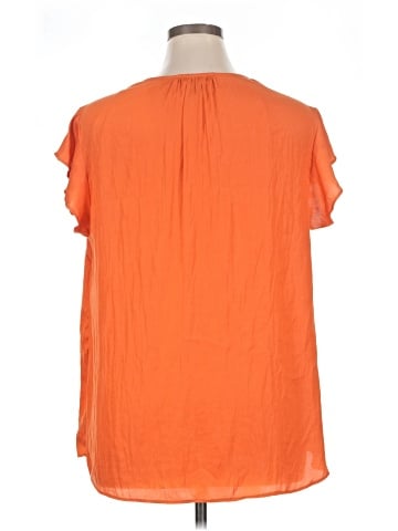 Jones New York Short Sleeve Blouse (view 2)