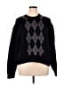 Uniqlo Argyle Black Pullover Sweater Size XL - photo 1