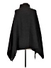 Zara Black Poncho Size M - photo 2