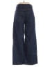 Zara Chevron-herringbone Blue Jeans Size 4 - photo 2