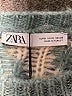 Zara Animal Print Teal Pullover Sweater Size S - photo 7