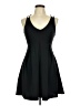 Body Central Solid Black Cocktail Dress Size M - photo 1