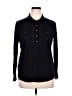 Eddie Bauer Black Long Sleeve Blouse Size XL - photo 1