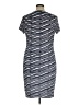 Michael Tyler Stripes Blue Casual Dress Size XL - photo 2