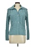 SONOMA life + style 100% Polyester Teal Cardigan Size M (petite) - photo 1
