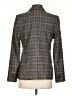Banana Republic Plaid Gray Wool Blazer Size 2 - photo 2