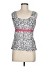 Boden 100% Cotton Blue Sleeveless Top Size 10 - photo 1