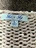 She + Sky Metallic Silver Pullover Sweater Size L - photo 7
