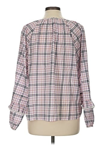 J.Crew Factory Store Long Sleeve Blouse (view 2)