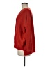 Eileen Fisher 100% Merino Red Wool Sweater Size M - photo 5