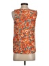 J.Crew 100% Silk Orange Sleeveless Silk Top Size 0 - photo 2