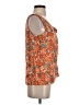 J.Crew 100% Silk Orange Sleeveless Silk Top Size 0 - photo 4