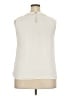 CeCe 100% Polyester Ivory Sleeveless Blouse Size XXL - photo 2