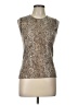 Neiman Marcus 100% Cashmere Tan Sleeveless Top Size L (estimated) - photo 1