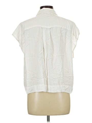 Rose + Olive Sleeveless Button-Down Shirt (view 2)