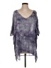 Mittoshop 100% Rayon Tie-dye Gray 3/4 Sleeve Blouse Size Sm - Med - photo 1