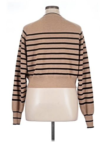 Madewell Raglan-Sleeve Cropped Cardigan in Merino Wool (view 2)