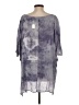 Mittoshop 100% Rayon Tie-dye Gray 3/4 Sleeve Blouse Size Sm - Med - photo 2