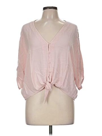 Express 3/4 Sleeve Blouse (view 1)