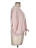 Express 100% Rayon Pink 3/4 Sleeve Blouse Size M - photo 4