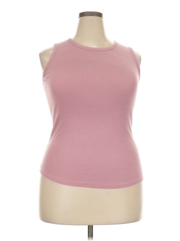 a.n.a. A New Approach Sleeveless T-Shirt (view 1)