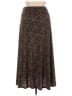 Lularoe Print Brown Gray Casual Skirt Size XL - photo 2