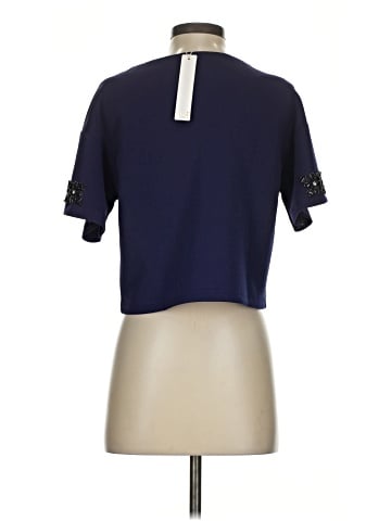 Line & Dot Short Sleeve Top (view 2)
